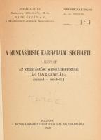 A Munkásőrság karhatalmi segédlete I-II. kötet