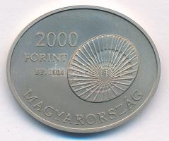 2014. 2000Ft Cu-Ni "100 éve nyert Nobel-díjat Bárány Róbert " T:BU Adamo EM280