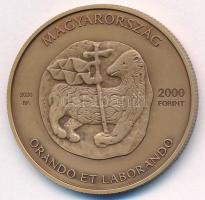 2020. 2000Ft Cu-Zn "Református Nagytemplom és Kollégium - Debrecen - Nemzeti Emlékhely" ka...