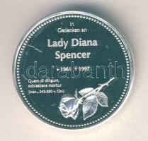 Németország 1997. "Lady Diana Spencer" Ag 14,4g emlékérem T:PP