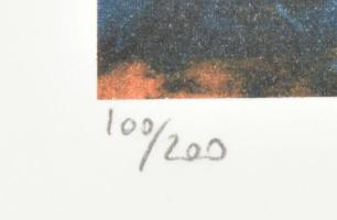 Pablo Picasso (1881-1973): Akt. Ofszet litográfia, papír. Sorszámozott 100/200.Jelzett a nyomaton. T...