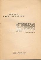 Erdély, ahogy mi láttuk. Bp., 1937., (Sylvester-ny.), 44+1 p. Kiadói papírkötés, foltos borítóval