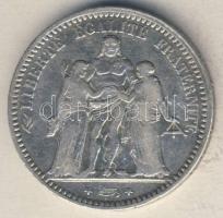 Franciaország 1873A 5Fr Ag T:3 ph