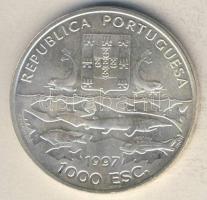 Portugália 1997. 1000Esc Ag "Óceáni expedíció - 100. évforduló" T:BU