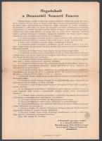 1956 Forradalmi röplapok, szórólapok, össz. 11 db