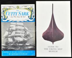 Vegyes hajózással kapcsolatos tétel, 4 db:   A belvizi hajók köbözése és egyszersmind az 1925. évi november hó 27.-én Párisban kötött nemzetközi köbözési egyezmény végrehajtása tárgyában. (1928.);  Munkavédelmi útmutató hajókon úszóegységeken dolgozóknak (1966, foltos, bélyegzésekkel);  Frank G. G. Carr: The Cutty Sark and the days of sail.;   Arne Emil Christensen: Guide to the Viking Ship Muzeum (1987, Oslo);