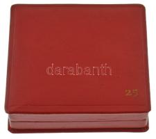 DN "Bartók Béla emlékérem" egyoldalas, ezüstözött bronz emlékérem, dísztokban (60mm) T:AU