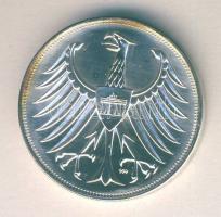 Németország 1991. 5M mintájú Ag 31,3g emlékérem "Német pénzügy" T:BU