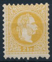 1867 2kr okkersárga / ocher yellow (ANK EUR 240,-)