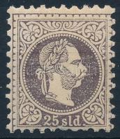 1867 25sld szép színben, vízjellel, 1867 25sld with nice colour and watermark