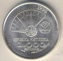 Portugália 1998. 1000Esc Ag "Óceáni Expo Nemzetközi Éve" T:BU