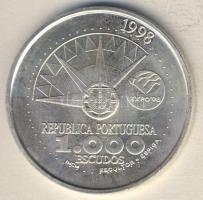 Portugália 1998. 1000Esc Ag "Óceáni Expo Nemzetközi Éve" T:BU