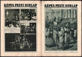 cca 1930 A Képes Pesti Hírlap melléklet 23 db Horthy Miklóst szerepeltető száma