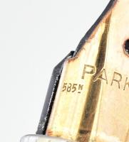 Parker toll szett golyós és 14K arany (Au) hegyű töltőtoll, dobozában jelzett