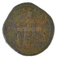 Római Birodalom / Róma / Marcus Aurelius 162. Sestertius bronz (21,21g) T:F patina Roman Empire / Ro...