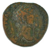 Római Birodalom / Róma / Marcus Aurelius 156-157. Sestertius bronz (22,50g) T:F,VG patina Roman Empire / Rome / Marcus Aurelius 156-157. Sestertius bronze "[AV]RELIVS CAES AN[TON AVG PII F] / TR POT XI [COS II] S-C" (22,50g) C:F,VG patina