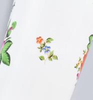 Herendi PBR rózsa mintás nagy méretű váza . Kézzel festett, jelzett, hibátlan 36 cm