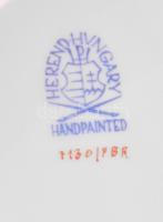 Herendi PBR rózsa mintás nagy méretű váza . Kézzel festett, jelzett, hibátlan 36 cm