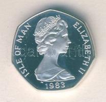 Man-sziget 1983. 50c Ag "Karácsony" T:PP