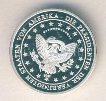 Németország 1993. "Bill Clinton" Ag 8,4g emlékérem T:PP