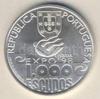 Portugália 1999. 1000Esc Ag "Millenium, vitorlás" T:BU