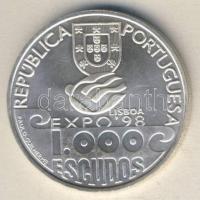 Portugália 1999. 1000Esc Ag "Millenium, vitorlás" T:BU