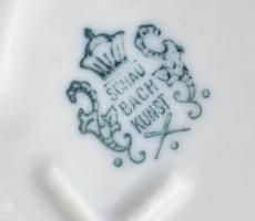 Schaubachkunst szenteltvíztartó matricás, jelzett, hibátlan 8 cm