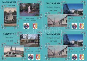 Nagyatád - 8 db MODERN város képeslap