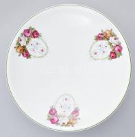 Schlagenwald szecessziós porcelán kínáló Matricás, jelzett, minimális kopással d: 24 cm