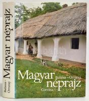 Balassa Iván-Ortutay Gyula: Magyar néprajz. Bp., 1980. Corvina. Második kiadás. Kiadói egészvászon-kötésben, kiadói papír védőborítóval