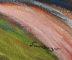 Schönberger jelzéssel: Lovaskocsi. Olaj, karton. Vetemedett. 106x96 cm. KIZÁRÓLAG SZEMÉLYES ÁTVÉTEL,...