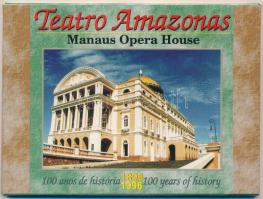 "Teatro Amazonas" Manaus Opera House - 12 db MODERN képeslap tokban / 12 MODERN postcards