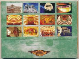 "Teatro Amazonas" Manaus Opera House - 12 db MODERN képeslap tokban / 12 MODERN postcards