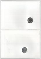 5db-os érmés boríték tétel, mind különféle és német nyelvű tájékoztatóval, benne: Bhután, Új-Kaledón...