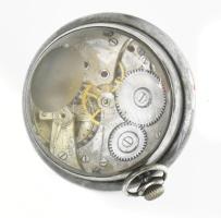 Különleges asztali óra kézzel festett erotikus jelenettel a számlapon, mozgó mechanikus kép. Nagyító...