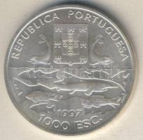 Portugália 1997. 1000Esc Ag "Óceáni expedíció - 100. évforduló" T:BU