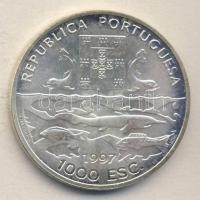 Portugália 1997. 1000Esc Ag "Óceáni expedíció - 100. évforduló" T:BU