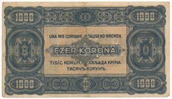1923. 1000K "B56 406633" nyomdahely jelölés nélkül T:F apró szakadás
Adamo K37