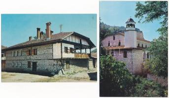 BULGÁRIA - 30 db MODERN használatlan város képeslap / 30 MODERN unused Bulgarian town-view postcards