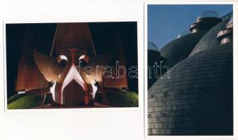 MAKOVECZ IMRE - 5 db MODERN képeslap