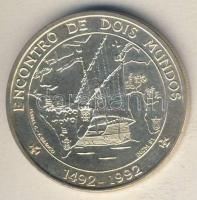 Portugália 1992. 1000Esc Ag "Ibero-amerikai, hajó" T:BU