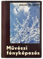 Dulovits Jenő: Művészi fényképezés. Bp., 1942, szerzői kiadás (Stephaneum-ny.), 277+(10) p. Második kiadás. Gazdag fekete-fehér képanyaggal. Kiadói félvászon-kötés, DEDIKÁLT példány