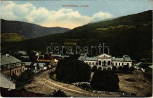 1913 Nagyrőce, Gross-Rauschenbach, Velká Revúca; látkép, nagyvendéglő. Fehér Dezső kiadása / general view, restaurant (EK)