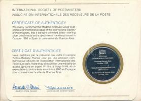 Spanyolország 1980. "Buenos Aires alapításának 400. évfordulója" a Postamesterek gondozásá...