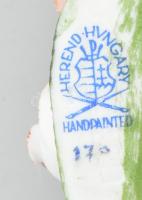 Herendi rózsa. Kis kopottsággal, h: 4,5 cm