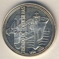 Portugália 1994. 1000Esc Ag "Tordesillasi szerződés" T:BU