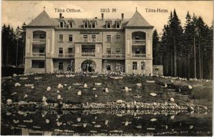 1918 Tátraotthon, Tatraheim, Tatranské Zruby (Magas-Tátra, Vysoké Tatry); Tatransky Domov / Pension Tatra-Heim / Tátra-Otthon szálloda / hotel (EK)