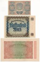 Németország / Weimari Köztársaság 1922. 5000M + 1923. 20.000M + Szocialista Szövetségi Szovjet Köztá...