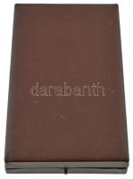 Csehszlovákia 1955. "A Munka Vörös Zászló érdemrendje" aranyozott, zománcozott, jelzett Ag...