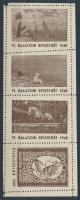 1940/9a Balatoni Sporthét emlékív / souvenir sheet